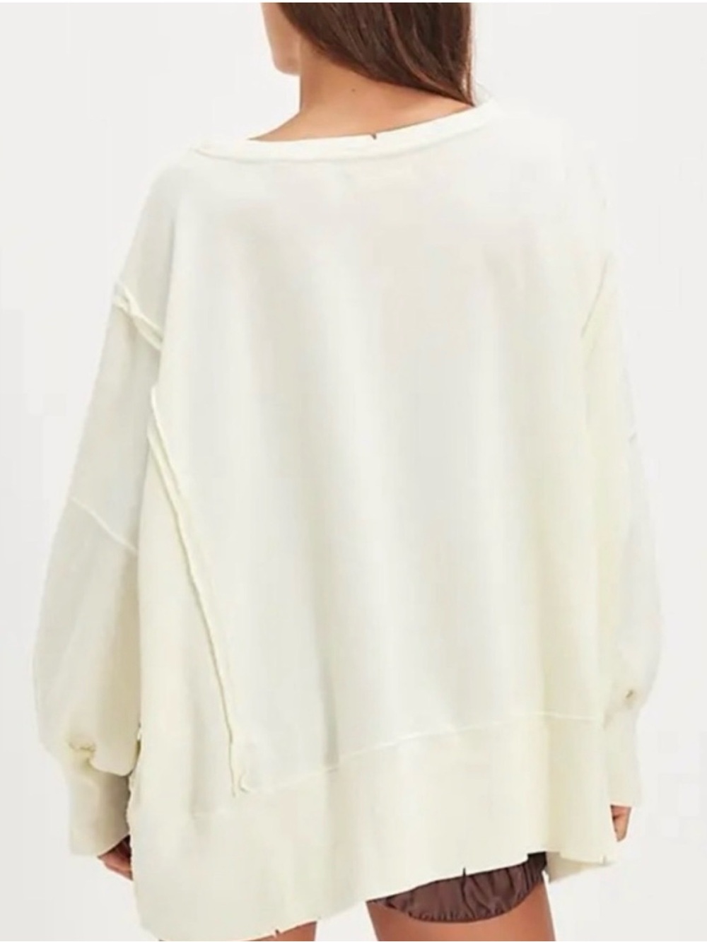 Free People Camden Pullover Sweatshirt with 🦆 Mallard Duck Print - Picture 4 of 4